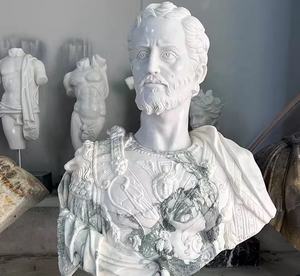 Vente chaude <span class=keywords><strong>grec</strong></span> <span class=keywords><strong>marbre</strong></span> et pierre sculpture <span class=keywords><strong>buste</strong></span> Statue décoration de la maison Sculpture - Product Image 3