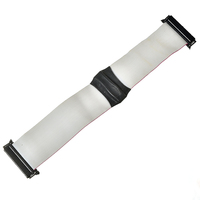 Konektor Profesional Idc Pitch 2.54mm Abu-abu 16p Kabel Pita Datar Perakitan Kabel Ffc Kabel Pita Datar Fleksibel