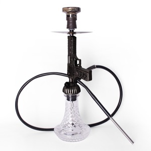Moderner <span class=keywords><strong>Silu</strong></span> Craft Harz-Shisha-Halter in Pistolenform mit individuellem Logo – Geschenk - Product Image 1