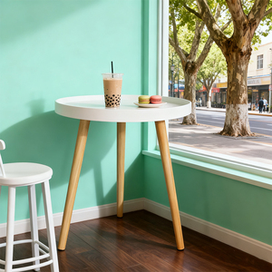 Support de diffusion en direct avec <span class=keywords><strong>plateau</strong></span> anti-chute, couleur bleu brume personnalisée, connecteurs métalliques pour <span class=keywords><strong>table</strong></span> d'appoint - Product Image 4