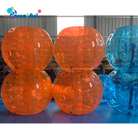 Prix de gros Bulle de football TPU PVC Pare-chocs Balle Sport Jeu Bulle de football gonflable