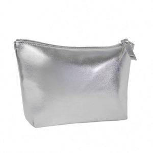Fashion Leather Cosmetic Bag Water-proof Portable PU Makeup Bag Packaging <b>Scrub</b> Zipper for Washing - Product Image 6
