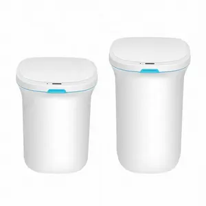 Atacado bin bin tv-O melhor fornecedor personalizado plástico lata de lixo escritório desperdício branco hotel sensor inteligente