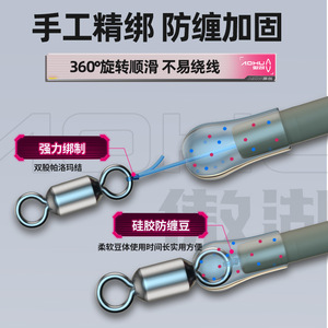 Black Pit Braided Fishing <b>Line</b> 3.6m 0.8mm PE Main <b>Line</b> High End Reservoir Pond Use - Product Image 2