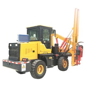 Venta barata, barandilla con ruedas sobre orugas, controlador de pila hidráulico, máquina perforadora de barrena con ruedas, controlador de pila de base - Product Image 4