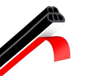 Auto Deur Afdichting Strip Rubber Weerstrip Rand Type Rubber Afdichting Auto Geluidsisolatie Terug Lijm Afdichting - Product Image 3