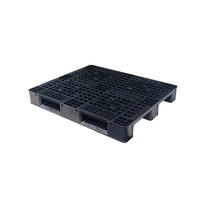 NEXARA Heavy Duty Injection Molding Euro Palette 1210*1200*150mm Grille Surface Trois Coureurs Logistique Simple Face Logistique