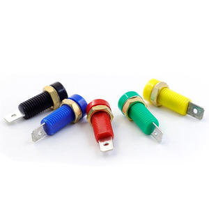 4mm Panel soket ile 24.244 saf bakır galvanizli <span class=keywords><strong>Test</strong></span> <span class=keywords><strong>stand</strong></span>ı 24A muz Jack 6MM Insert testi için kanca kaynak - Product Image 2