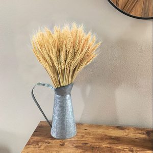 Paquet de tiges de blé <span class=keywords><strong>séchées</strong></span> naturelles pour bricolage décor de cuisine à la maison gerbes de blé séché <span class=keywords><strong>bouquet</strong></span> floral de blé séché conservé - Product Image 4