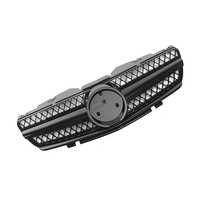 Mercedes SL Klasse R230 2003-2006 AMG-Style Kühlergrill Lufteinlassabdeckung ABS Neu