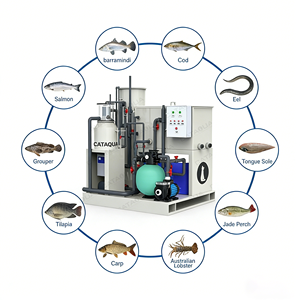 Système RAS intégré à eau stable et à haut rendement pour l'élevage de crevettes et la production de moules dans des systèmes de recirculation - Product Image 2