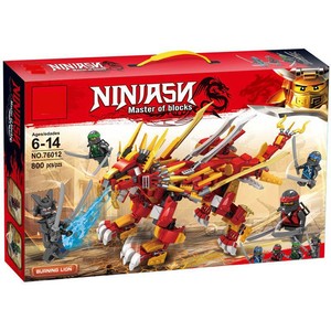 Modèle de construction transfrontalier, tendance nationale, Dragon volant <span class=keywords><strong>Ninja</strong></span>, Quatre Bêtes Sacrées, Mecha Fantôme, Dragon Divin, 14 ans - Product Image 5