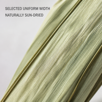 Feuilles de bambou vertes séchées de qualité supérieure, en vrac, grande taille, feuilles d'Indocalamus naturelles pour l'emballage des Zongzi, les raviolis de riz collant