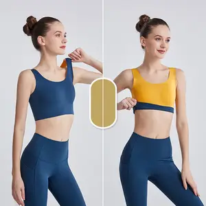 Nu Sport Yoga Soutien-Gorge 2021 Tùy Chỉnh Mềm Mại Thoải Mái Sexy Liền Mạch Phụ Nữ Áo Ngực Thể Thao Điều Chỉnh Ladies Áo Ngực Thể Thao