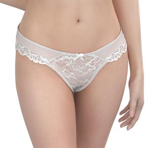 Culotte Femme <span class=keywords><strong>en</strong></span> Dentelle Tricotée à Motifs Floraux, Coupe Haute, Sexy et Romantique, Taille Basse, Confortable, Entrejambe Respirant, <span class=keywords><strong>en</strong></span> <span class=keywords><strong>Nylon</strong></span> Écologique - Product Image 1