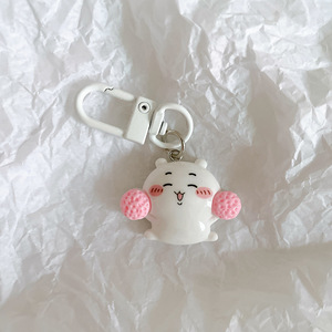 Porte-clés pendentif anime manga en gros, pas cher, mignon, mini, cadeaux, Usagi Hachiware, accessoires de sac, animation - Product Image 6