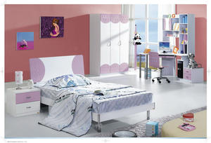 <span class=keywords><strong>Lit</strong></span> de <span class=keywords><strong>fille</strong></span> moderne <span class=keywords><strong>pas</strong></span> <span class=keywords><strong>cher</strong></span> MDF meubles de chambre à coucher pour enfants - Product Image 2