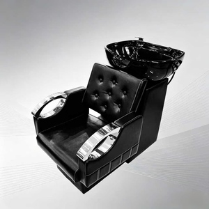 Hair Salon Sitting Style Hair Washing Chair Hair Salon Semi Reclining Hair Washing <b>Bed</b> Small Space Dedicated Hair Washing <b>Bed</b> - Product Image 1
