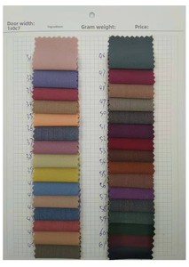 Tissu sergé extensible TR, sergé tricoté, élastique dans les quatre sens, teint, résistant à l'abrasion, 150g/m, pour <span class=keywords><strong>costume</strong></span>, chemise, trench-coat - Product Image 6