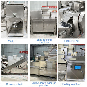 Machine à fabriquer du savon transparent HNOC, machine à fabriquer <span class=keywords><strong>des</strong></span> nouilles de savon, ligne de production de savon à lessive entièrement automatique - Product Image 4