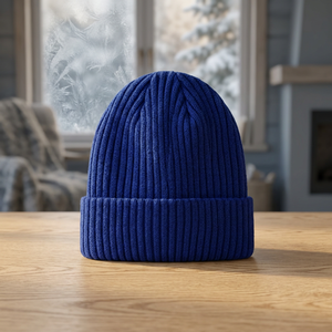 Wholesale Custom Computer Knitted Casual Adult Unisex Sports <b>Beanie</b> Autumn Winter Warm Pure Color Neutral Yarn Woven - Product Image 3