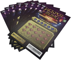 Tarjeta <span class=keywords><strong>de</strong></span> Lotería Personalizada a Bajo <span class=keywords><strong>Precio</strong></span>, Impresión a Todo Color, Tarjetas para Rascar, <span class=keywords><strong>Boleto</strong></span> <span class=keywords><strong>de</strong></span> Lotería con Fecha Variable - Product Image 3