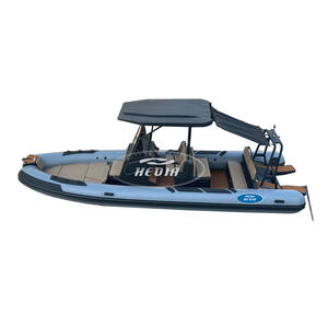 CE Hedia 23ft Luxury Patrol DL700 Bateau <span class=keywords><strong>rigide</strong></span> gonflable de 7 mètres Nervure Orca Hypalon Gfk Bateau Gommone 7 M Bateau <span class=keywords><strong>semi</strong></span>-<span class=keywords><strong>rigide</strong></span> - Product Image 4
