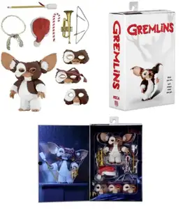 (뜨거운 판매) 최신 Neca 7 인치 궁극적 인 Gizmo 크리스마스 Gremlins 액션 피규어, 크리스마스 선물을위한 고품질 Gremlins