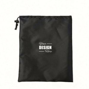 Custom Headphone Storage Bag Waterproof, Lightweight, Protective <b>Drawstring</b> <b>Pouch</b> for Earphones - Product Image 1
