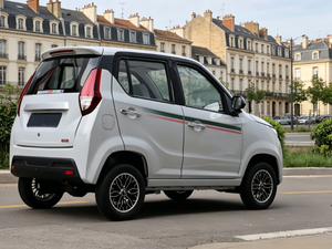 Mini Auto <span class=keywords><strong>de</strong></span> Nueva Energía <span class=keywords><strong>de</strong></span> 4 Ruedas, Homologado EEC COC L7e-C, SUV <span class=keywords><strong>de</strong></span> 4 Ruedas, Perfecto para Compras, Transporte Escolar y Viajes Familiares Cortos - Product Image 6