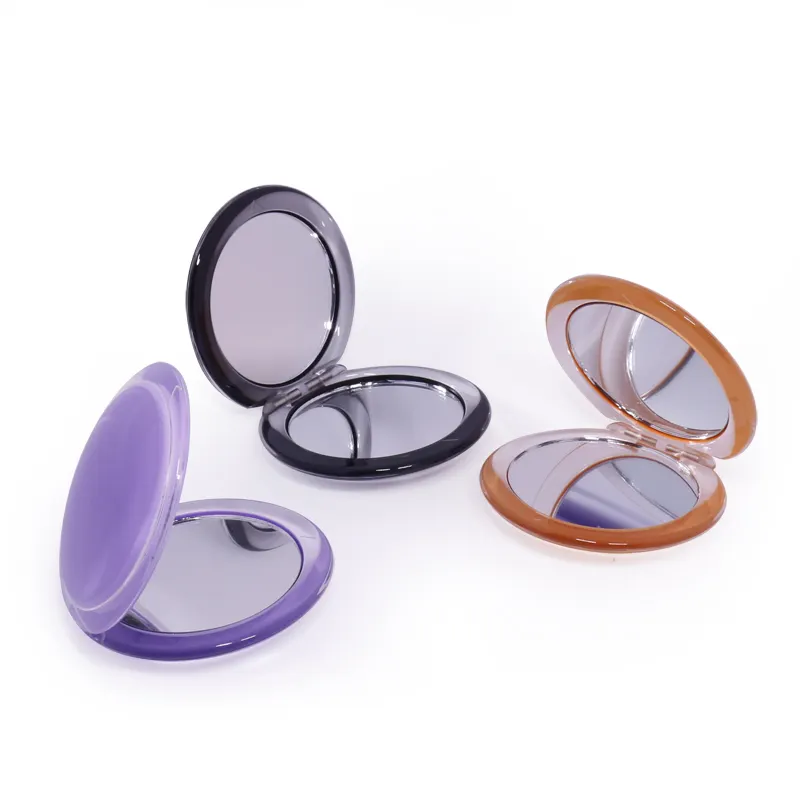 JYÀ Specchio doppio lati PMMA acrilico lente di ingrandimento regalo promozionale compatto specchio della tasca