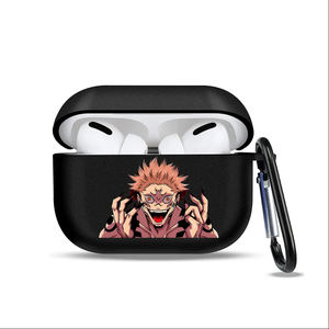 Étui pour <span class=keywords><strong>AirPods</strong></span> Jujutsu 1 2 3 <span class=keywords><strong>Pro</strong></span> avec logo personnalisé imprimé sur TPU mat - Product Image 6