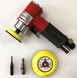 Promozione durevole <span class=keywords><strong>3</strong></span> pollici (80mm) Mini angolo pneumatico levigatrice auto set lucidatrice professionale con 12 pezzi miscela grana 80m - Product Image 2