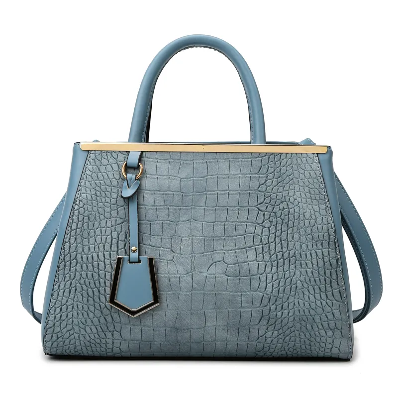 big hand bags with back zipper luxury classic ladies fashion stone pattern handbags