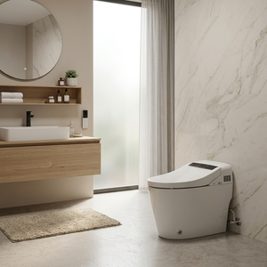 Inodoro Inteligente de Pared D1 con Asiento Grande y Calefactado, y Drenaje en Forma de S - Product Image 5