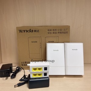 Tenda O1-5G อุปกรณ์เชื่อมต่อไร้สายภายนอกอาคาร ความเร็ว 867Mbps 9dBi แบบจุดต่อจุด ตั้งค่าไว้ล่วงหน้า 5.8GHz CPE กล่องกันน้ำมาตรฐาน IP65 ชุด 2 ชิ้น - Product Image 2