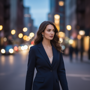 Pendientes de Aro de Oro Blanco E3143 para Mujer, Clásicos con Cristales de Imitación, Joyería de Fiesta, Material de Aleación, Corte Brillante Redondo - Product Image 2