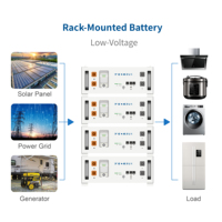 Chaque module de batterie LFP offre une capacité de stockage d'énergie de 5,22 kWh, idéal pour les stations de télécommunications, les microgrids ou les batteries domestiques.
