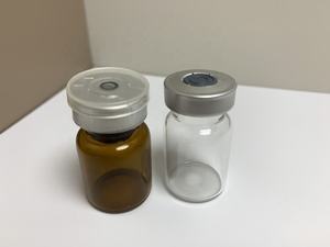 Hot Selling Custom Color Medical Glass <b>Bottles</b> Amber <b>Mini</b> Injection Tubular Vial Rubber Stopper Screen Printed for Infusions - Product Image 4