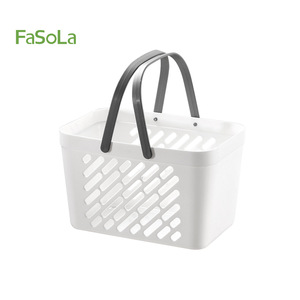 FaSoLa Washbasin <b>Set</b> 6-Piece Dormitory Bathroom Kit With Cups And Basket For Students - Product Image 5