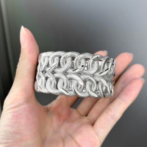 JXX New Charm Jewelry Silver Plated <b>Bangle</b> Brass Charm Bracelet China Factory Wholesale - Product Image 4