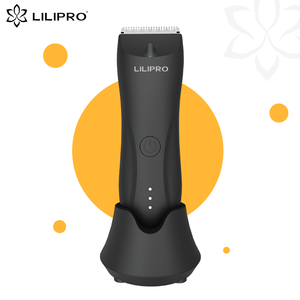 LILIPRO Rasoio Elettrico per il Corpo Impermeabile per Uomo, Trimmer per Inguine con Lame di Taglio in Ceramica Sostituibili, Rasoio per Testicoli - Product Image 1