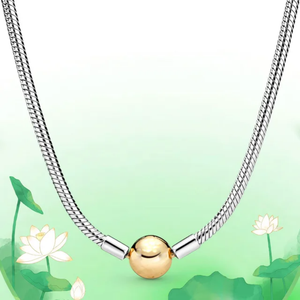 S925 Argent Classique <span class=keywords><strong>DORA</strong></span> Serpent Os Collier Or Rose Or Argent DIY Collier Contient <span class=keywords><strong>Dora</strong></span> Pendentif - Product Image 3