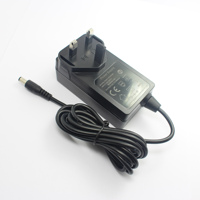 Adaptor Daya DC RWX 12V 3A 48W untuk Laptop, Colokan PC, Material Bersertifikasi CE FCC ROHS, Warna Putih Hitam, Kabel 1.6m, Garansi 12 Bulan