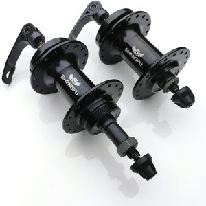 Moyeux de vélo Shengshi 32H en alliage d'aluminium à dégagement rapide pour roue avant - Product Image 2