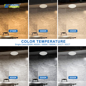 Lumière LED pour placard <span class=keywords><strong>de</strong></span> <span class=keywords><strong>cuisine</strong></span> miniature homologuée ETL, lumières LED en forme <span class=keywords><strong>de</strong></span> disque, 3 pouces, 3 W, à intensité variable, lumière <span class=keywords><strong>sous</strong></span> l'armoire - Product Image 4