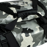 Sac étanche à enroulement en PVC camouflage pour moto et camping, personnalisable par un fabricant chinois
