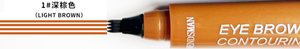 Couleurs claires en gros quatre têtes différents types de forme de sourcil faisant un crayon à sourcils - Product Image 5