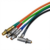 Connecteurs circulaires femelles RealRun de 15 mm de diamètre, auto-bloquants Push-Pull, multi-contacts, étanches sous vide, pour applications aéronautiques, IP50
