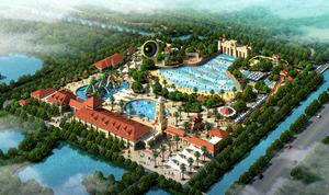 水主题水上乐园设备水滑梯3D规划和色彩设计 - Product Image 6